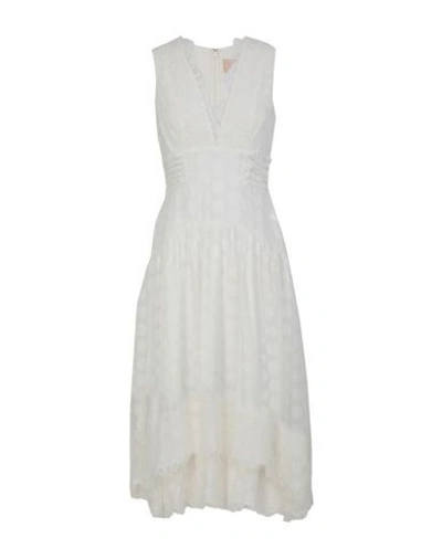 Keepsake Midi Dresses In White
