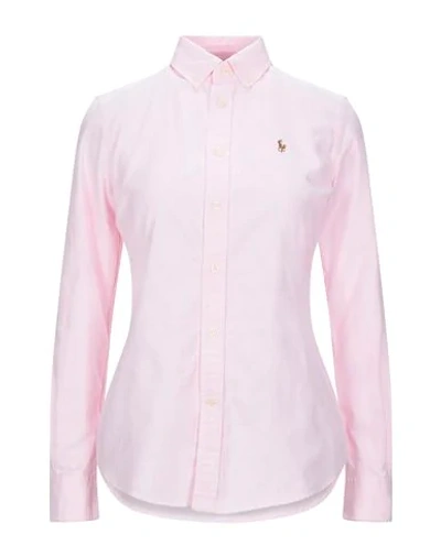 Polo Ralph Lauren Shirts In Pink