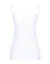 Acne Studios Sleeveless Undershirts In White