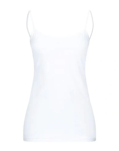 Acne Studios Sleeveless Undershirts In White