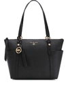 Michael Michael Kors Nomad Leather Bag In Black