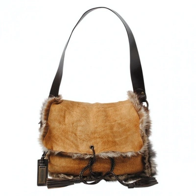 Pre-owned Dolce & Gabbana Orange Leather Handbag