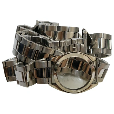 Pre-owned Maison Margiela Silver Metal Belt