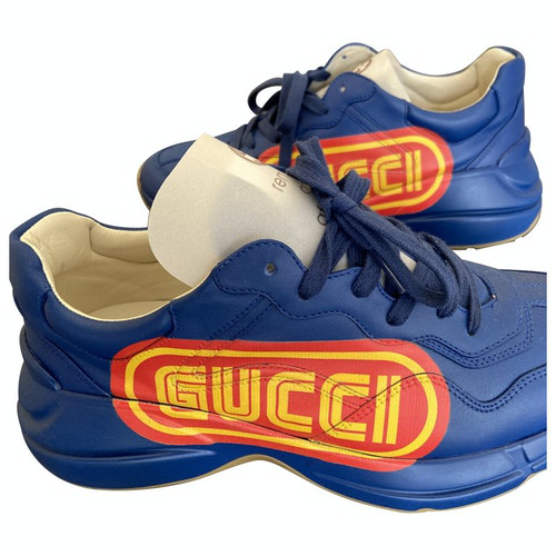 gucci rhyton trainers