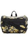 VERSACE JEANS COUTURE BAROCCO PRINT CROSSBODY BAG