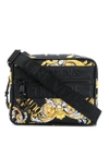 VERSACE JEANS COUTURE BAROCCO-PRINT CROSSBODY BAG