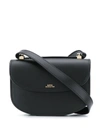 Apc Mini Genève Cross Body Bag In Black