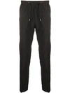 PAUL SMITH DRAWSTRING STRAIGHT LEG TROUSERS