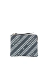 GIVENCHY LOGO DIAGONAL STRIPE COIN PURSE