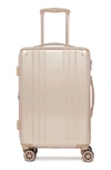 Calpak Ambeur 20-inch Rolling Spinner Carry-on In Gold