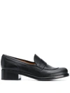 CHIE MIHARA SLIP-ON ROUND TOE LOAFERS