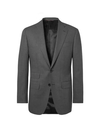 Thom Sweeney Suit Jackets In Grey