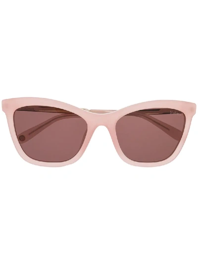 Mulberry Millie Crystal-embellished Sunglasses In Pink