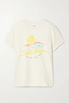 RE/DONE 70S PRINTED COTTON-JERSEY T-SHIRT