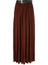 PROENZA SCHOULER BELTED PLEATED SKIRT