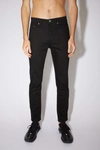 Acne Studios Jeans Mit Schmaler Passform – River In Stay Black