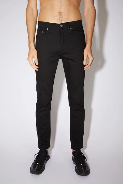 Acne Studios Jeans Mit Schmaler Passform – River In Stay Black
