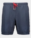 Paul & Shark Swim Shorts With Iconic Badge In Blue