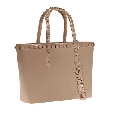 Carmen Sol Grazia Mini Tote In Nude