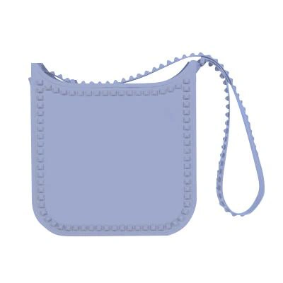 Carmen Sol Fico Large Crossbody In Baby-blue