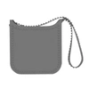 Carmen Sol Fico Large Crossbody In Grey