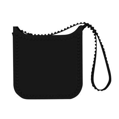 Carmen Sol Fico Large Crossbody In Black