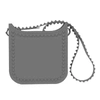 Carmen Sol Toni Mid Crossbody In Grey