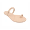 Carmen Sol Maria Flat Jelly Sandals In Blush