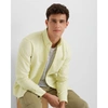 Club Monaco Chartreuse Oxford Solid Shirt In Size Xs In Chartreuse