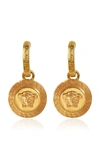 VERSACE GOLD-TONE EARRINGS,808699