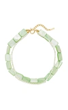 JENNIFER BEHR BRAGA PEARL AND SHELL NECKLACE,818365