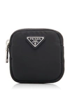 PRADA LOGO-DETAILED NYLON POUCH,818175