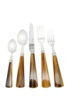 ALAIN SAINT-JOANIS TONIA SILVER-PLATED HORN SILVERWARE SET,682421