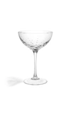 ASPREY MOUTHBLOWN BUBBLE CHAMPAGNE SAUCER,695880