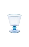 DAVIDE FUIN FOOTED BLUE WINE GLASS,763008