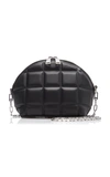 Bottega Veneta Mini High Frequency Leather Bag In Black