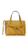 LOEWE MINI GATE LEATHER TOTE,757005