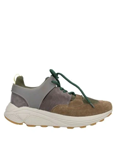 Dondup Sneakers In Military Green