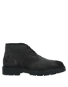 Tommy Hilfiger Boots In Steel Grey