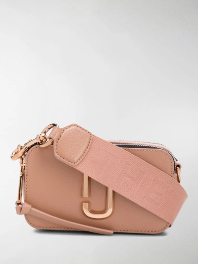 Marc Jacobs Pink Snapshot Leather Cross Body Bag