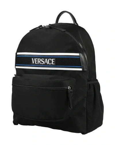 Versace Backpacks In Black