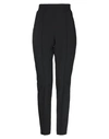 Dondup Woman Pants Black Size 8 Polyester, Viscose, Elastane