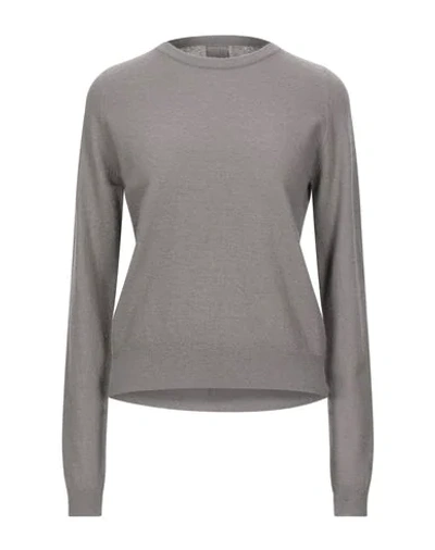 Rick Owens Sweaters In Khaki