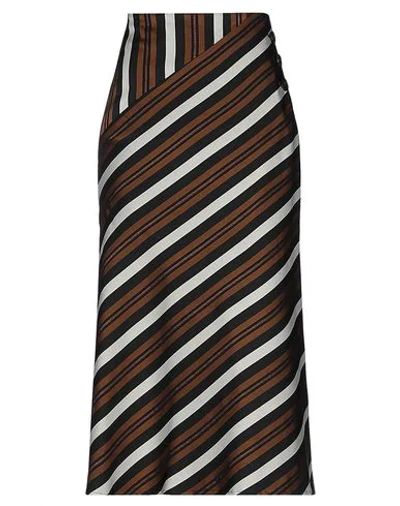 Marc Cain 3/4 Length Skirts In Brown