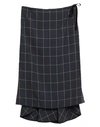 MCQ BY ALEXANDER MCQUEEN MCQ ALEXANDER MCQUEEN WOMAN MIDI SKIRT MIDNIGHT BLUE SIZE 8 VISCOSE, ACETATE,35445771BD 5