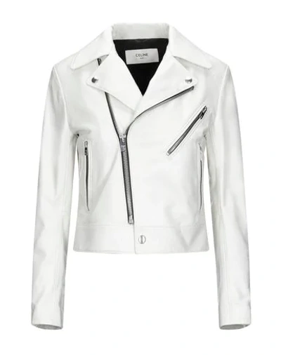 Celine Jackets In White