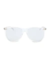 Gucci 57mm Square Sunglasses In White