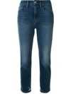 FRAME LE PIXIE SYLVIE CROPPED JEANS