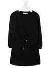 GIVENCHY TEEN DRAWSTRING WAIST SWEATER DRESS