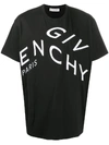 GIVENCHY 抽象LOGO印花T恤